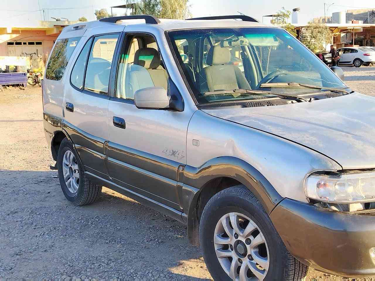 تاتا هندي سفاري 2007 كاز محور بنزين محرك كير بطه 2500 للبيع او المراوس طقم تاير بطاريه مكان السياره المقداديه اوالسعديه***********
