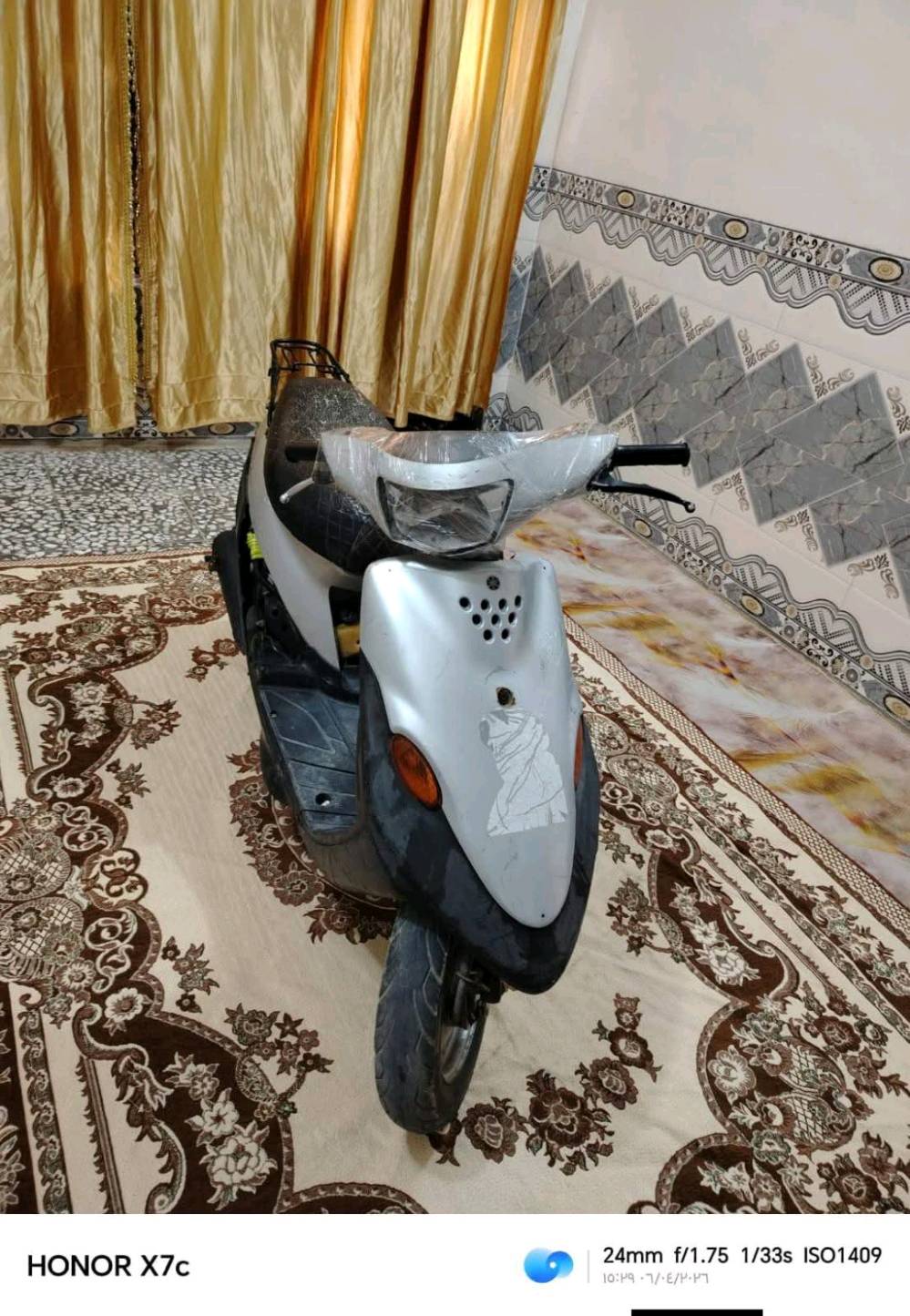 دراجة ستين اللبيع نضيفه كلش حلوة شغاله و بسعر مناسب بس 200