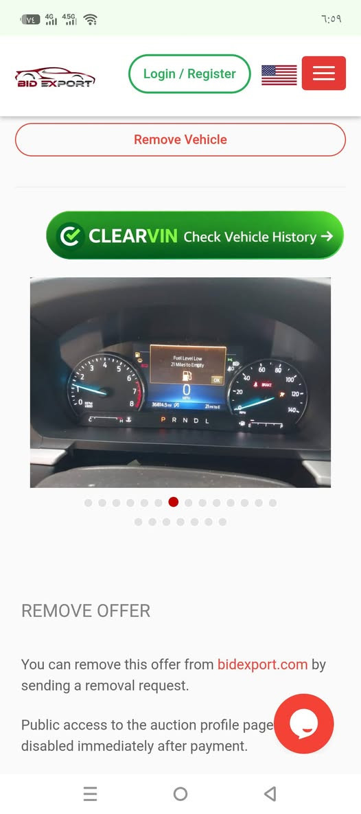 #سعر_مناسب_جدا
215
بسم الله
 🔥موديل 24

حجم المحرك 4 سلندر توربو

عداد المسافة 37مايل

عدد المقاعد (7) راكب

المواصفات XLT

بصمة تشغيل

بصمة ابواب

صندوق شفط كهربائي 

كشنات جلد

كشنات تدفئة

رادار أمامي(تحديد مسار)

رادار جانبي (نقاط عمياء)

كير ماوس

اوتو هولد Auto hold

أوتو ستارت Auto start

أوتو ستوب Auto Stop

هاند بريك بصمة

تبريد مركزي 

شاشة كبيرة لمس

تحكم وضعيات القيادة (Drive Modes)

مانع انزلاق+ABS

تحكمات استيرن

وبقية المواصفات المعروف

السيارة  بيها رش امريكا جاملوق الخلفي وقبق الجنطه كلير

كاتي بدون ارقام تترقم شمالي فقط 

تكلفة الرقم ١٤ ورقة

العنوان ديالى جلولاء

رقم شاصي 

  1FMSK8DH1RGA40234
صور الحادث بالمنشور
للإتصال 

***********
