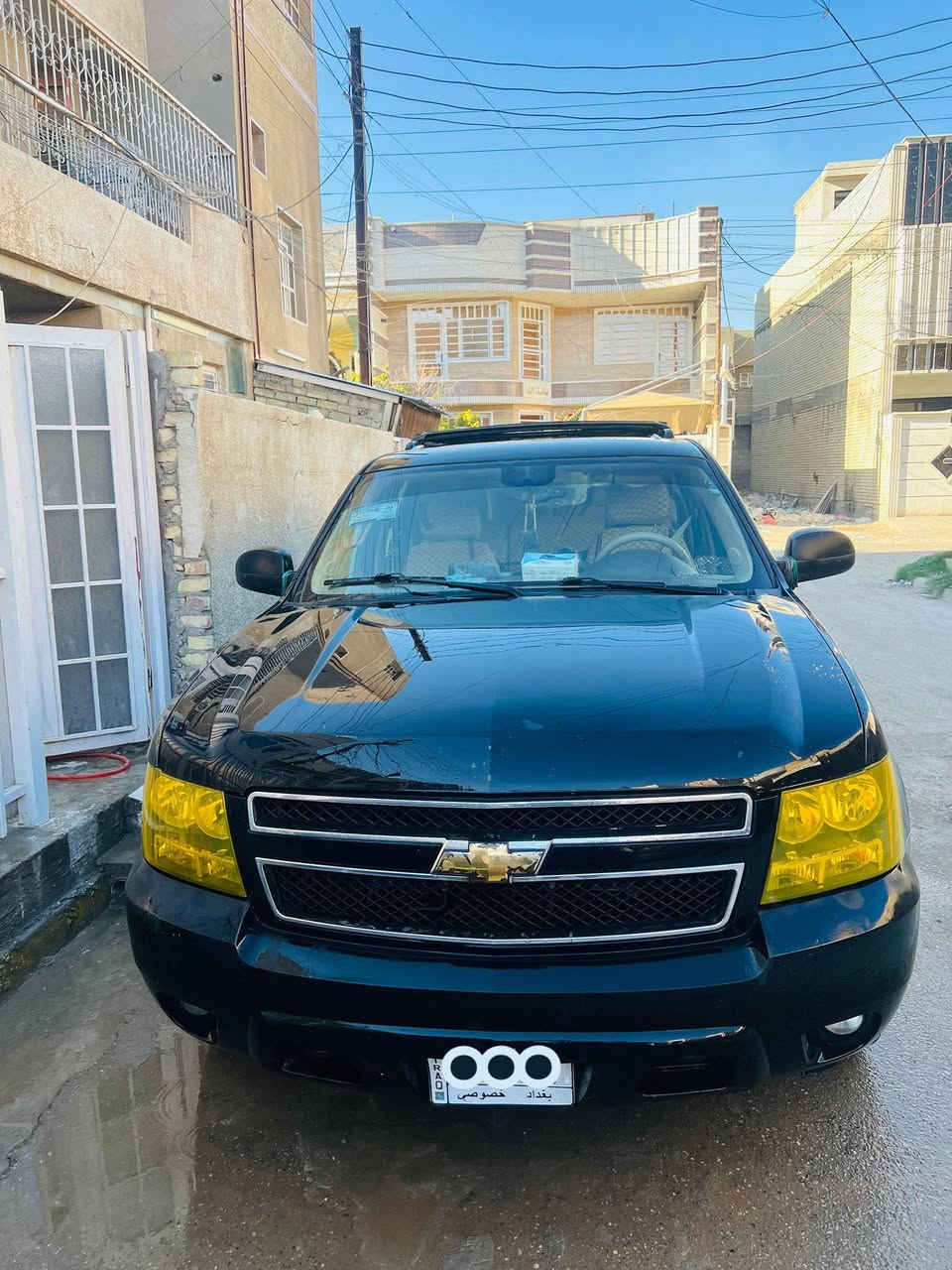 السلام عليك من رخصه ابو الكروب 
للبيع تاهو فحل موديل 2011 
نوع سوبربان طويله 
وارد خليجي باسمي ثاني يوم التحويل 
ثمانيه برغي سياره جاهزه كلشي مابيها رقمها بغداد خصوصي بيها سيبايات ثنين خلفيه وحده فوك القماره للتواصل اتصل على هذا الرقم ***********
