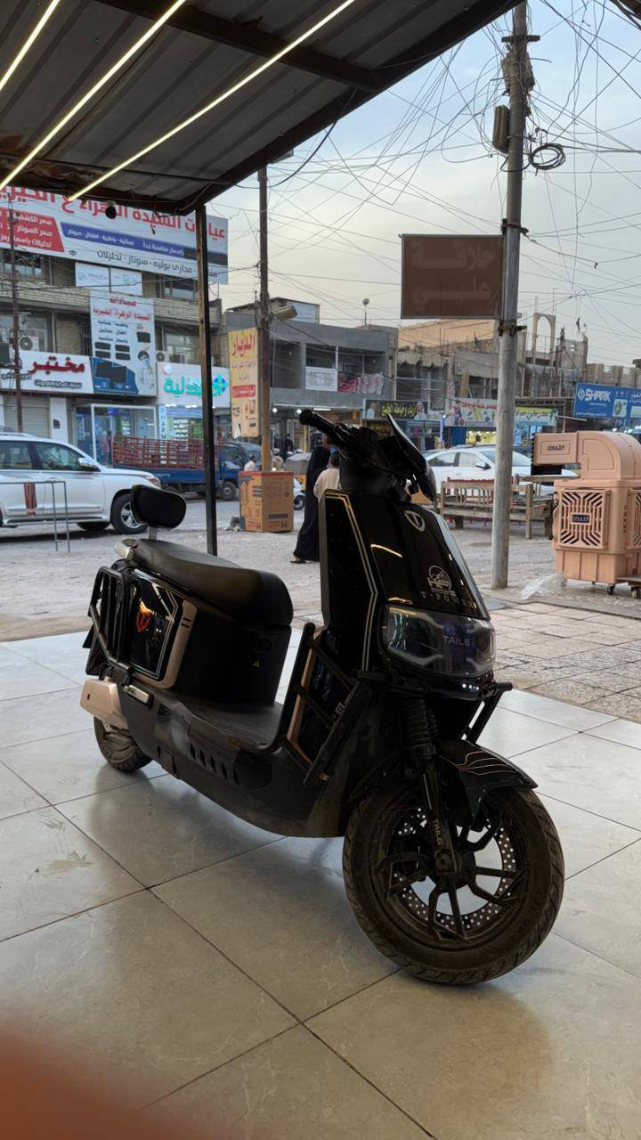 اسمهه TAiLG مواصفاته ست بطاريات 🔋 والملف 2500watt بيهه نظام الرجوع الخلف R تمشي 90حقيقي بيهه نظام تثبيت السرعه ARS  تحتوي ع 3 نمر دراجه نظيفه ملاحظاتها حيل بسيطة الصندوق كلش جبير واسع 2025 كلشي شغال بيهه السعر 850 تحتوي ع بصمتين تشغل عن بعد 
للاستفسار على هذا الرقم ***********
مكانه بغداد البياع الشرطه الرابعه

