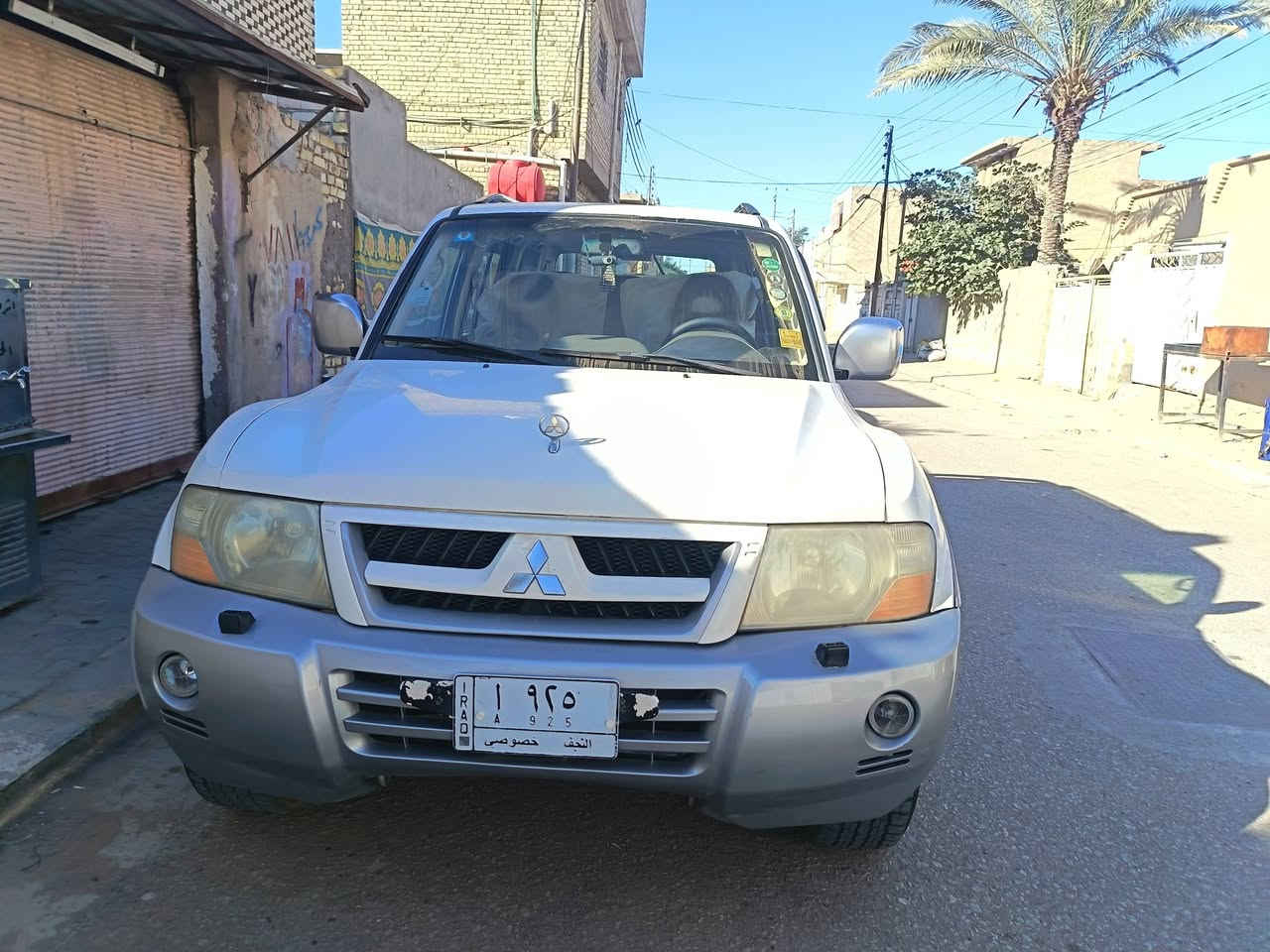 سلام عليكم ورحمة  باجيرو مديل 2007 بيه بس بنيد مرغه شوي بارد الباقي مكفول تبريد 3قطع بسمي السياره النجف كير حدادي وتبريد مكفولات   إذ مو شراي لا تخابر  الرقم  بي واتساب ***********
