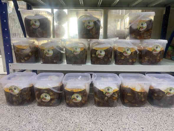 السلام عليكم
يتوفر مكدوس الصلي الأردني 
العلبه اربع كيلوات 
السعر ب 25 ألف 
العنوان شارع قائم مقاميه 
الهاتف /*********** 
جمله أولاد الحاج محمود الدوار
