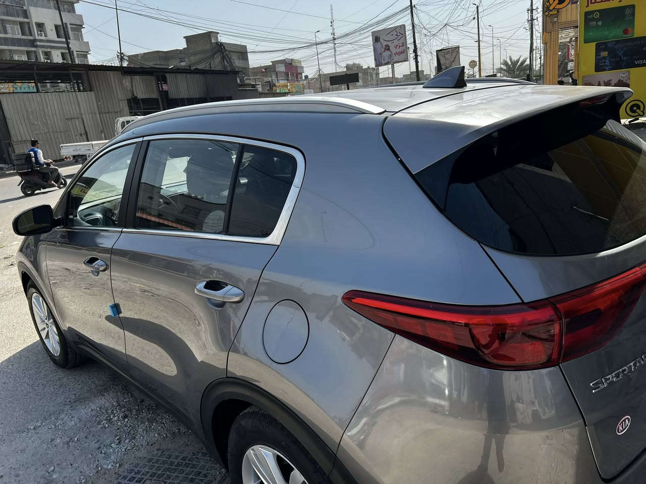 سلام عليكم سبورتج 2017 سيارة
حادثة ربع بنيد وربع جاملاغ  

ماشية 78الف

***********
