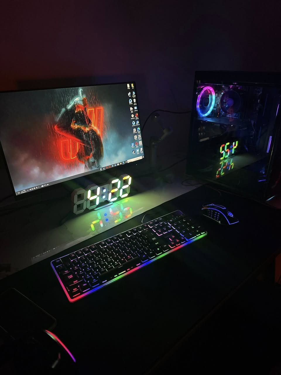 سلام عليكم سيت اب كامل
مكون من
كيس + شاشة+ يو بي اس+ سماعة+ ماوس + كيبورد + ماوس باد 
مواصفات

15 10400f+fan cooler master
Mb. Asus PRIME H410M-K
Gpu gtx 1660 ti ASUS TUF Gaming
Ram 2x8 16 gb 3200 gu?J| úgl.
Ssd 240 gb
Hdd 1tb 7200rpm
Power supply 550 w lux
Case Aero cool 4 fan RGB

شاشة شاومي حجم ٢٤
٧٥ هرتز

يوبي اس ماكسيما بطاريات بحاله جيده 1500va

ماوس ريد دراكن
كيبورد ريد دراكن
ماوس باد اسود القياس الكبير

 مكاني الموصل ، السعر ٧٥٠


**إذا كنت صاحب هذا الإعلان وتريد حذفه لأي سبب، رجاءا أرسل رسالة إلى الدعم الفني**