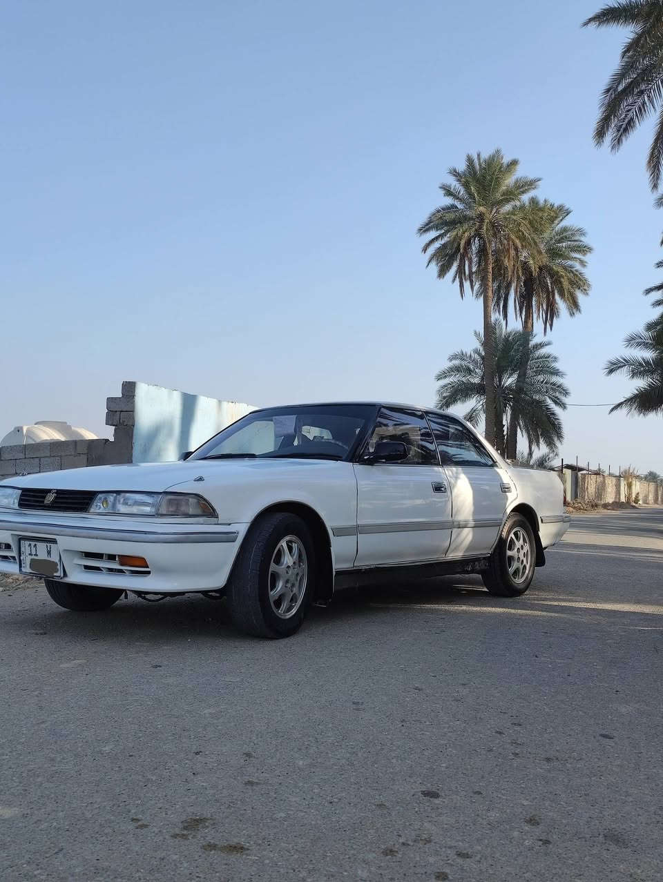 سلام عليكم مارك عضم موديل 1991رقم بغداد انكليزي بسمي السيارة جاهزة السعر43بيه مجال  المكان نجف ***********
