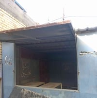 كشك للبيع طول 5 متر ×3متر لحديد درجة أولى يفيد لاهل المواكب مكان للجاي...