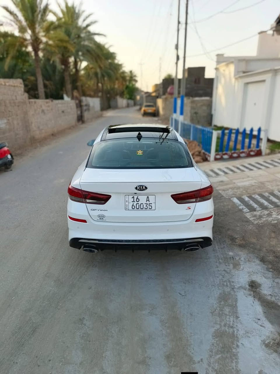 سلام عليكم اوبتيما 2020 فول مواصفات واحد عل واحد S وارد امريكي تفاصيلها وسونارها والحاث بلمنشور رقم قادسية سنوية لل 2031 سيارة جديدة بمعنى الكلمة السعر 145 وبيها مجال الرقم ***********
