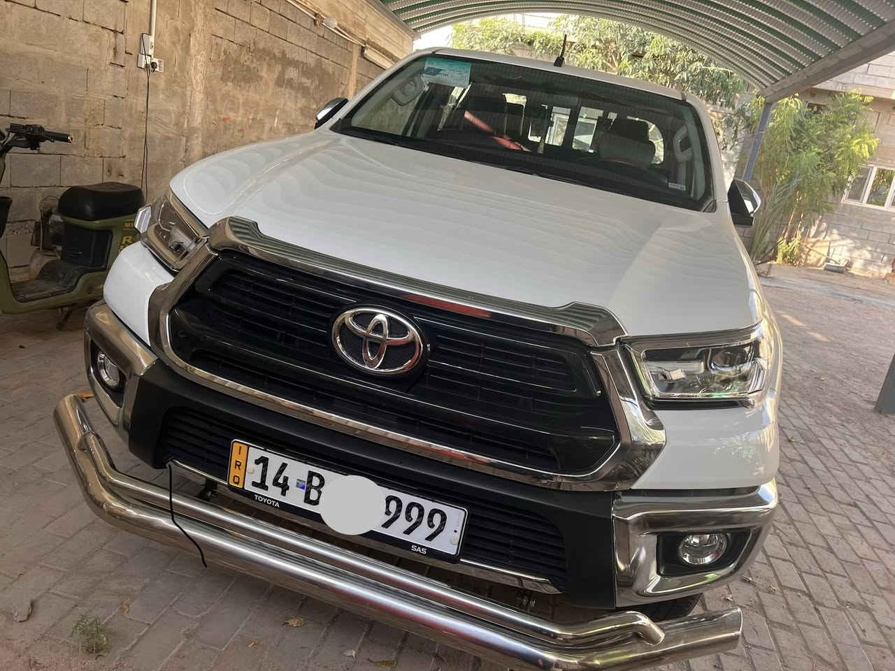 السلام عليكم Toyota هايلوكس موديل 2025 ضمان شركة ساز مكفولة كفالة عامة مغلفة ال PDF ضمان 10 سنوات ماشي 8000 رقم بصره بعدها بضمان الوكالة باسمي عنوان بصرة رقم هاتف اسيا***********اثير***********ماًمتواجد على نت
