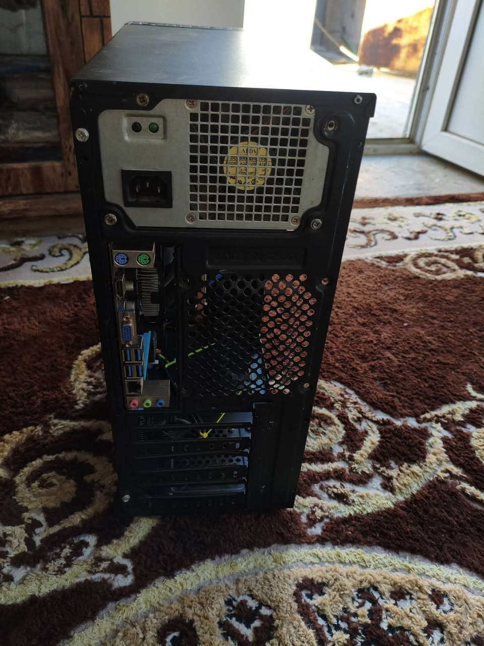 MB:b250
CPU: I5 6500  جيل سادس
RAM:16=1600MHZ
case RGBاسود بي اضاءة
Power supply 400 watt dell
HDD 500GB حجم صغير
SSD كوبي شغال بس يقرى 60 كيكا هدية وياهن

كيس بس بي شويه كسر ب جامه من جوه ما مأثرة بشي


**إذا كنت صاحب هذا الإعلان وتريد حذفه لأي سبب، رجاءا أرسل رسالة إلى الدعم الفني**