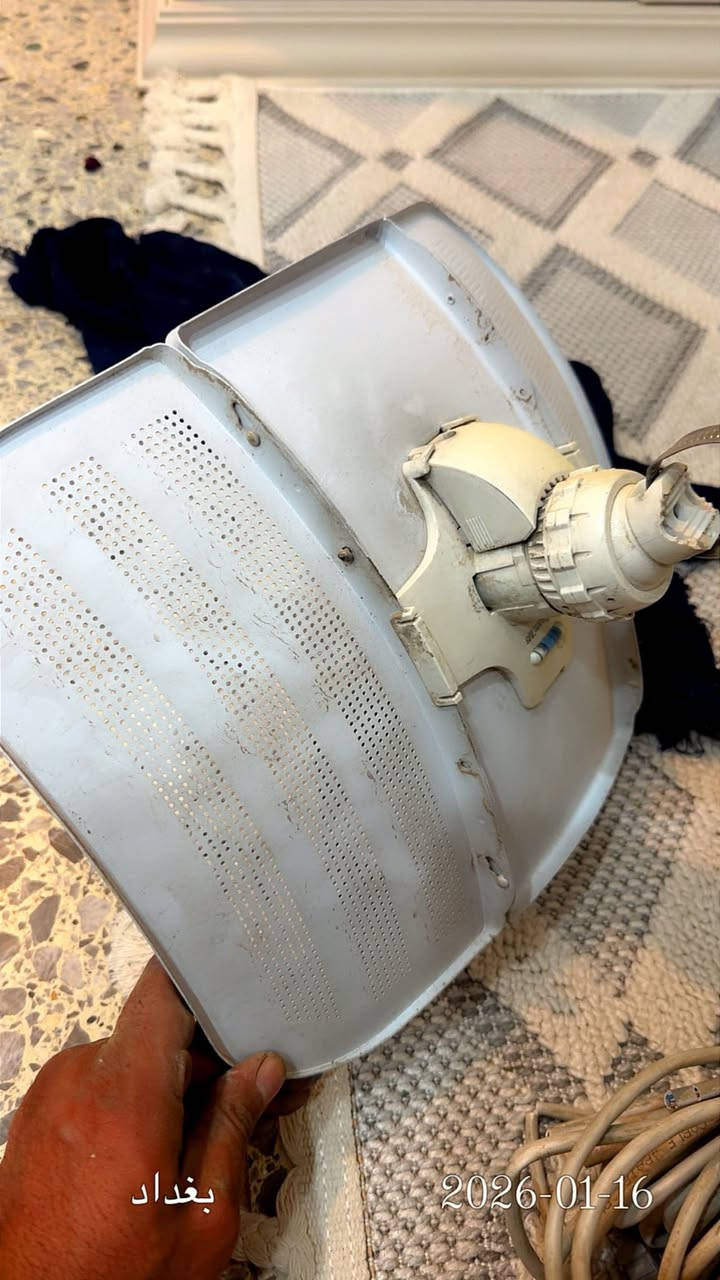 السلام عليكم
نانو لايت بيم M5 كيلو مترات بعيده ومسافات طويلة الغني عن التعريف يعمل بتردد 5G مقاوم للماء والحراره مع واير كامل بس شد مع ضمان الفحص 
رقمك وعنوانك وبالخدمة المكان بغداد ***********
