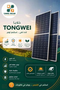 TONGWEI • خلايا شمسية • طاقة شمسية • ألواح شمسية • طاقة نظيفة • طاقة م...