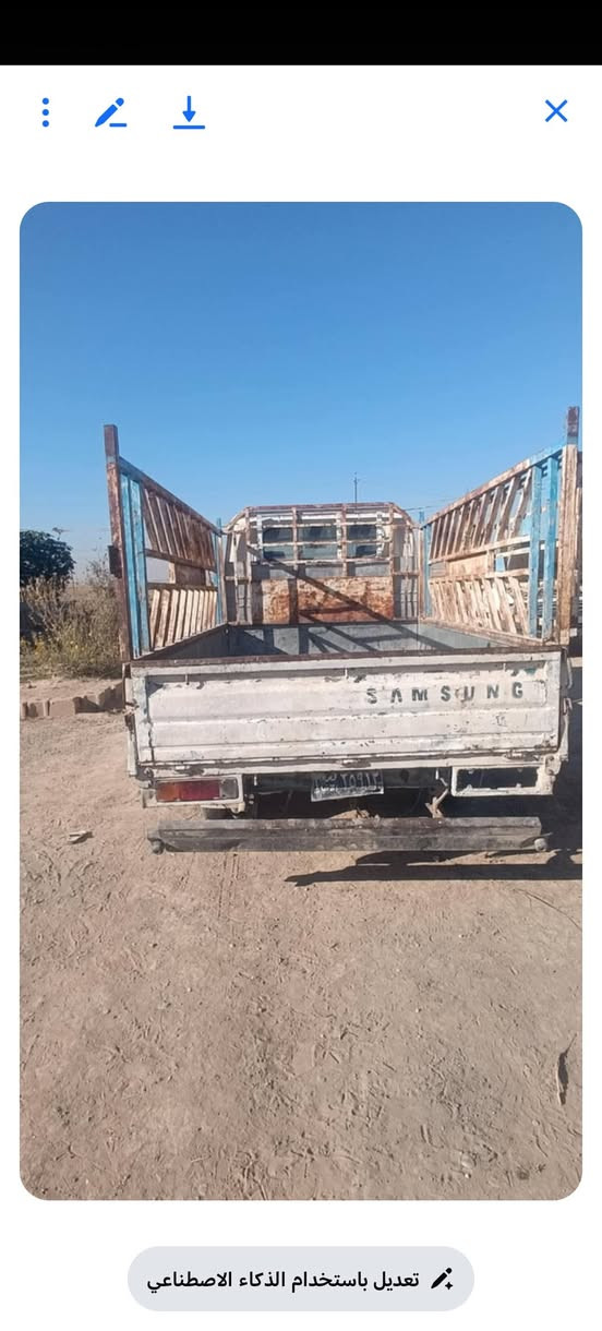 سلام عليكم مكلف بلنشر كيه سامسونك موديل 200كير محرك الكسل شاصي كلو شرط بس نقص تايرات وباتري اباقي كشر شوف العين ابيع حبل 
***********
