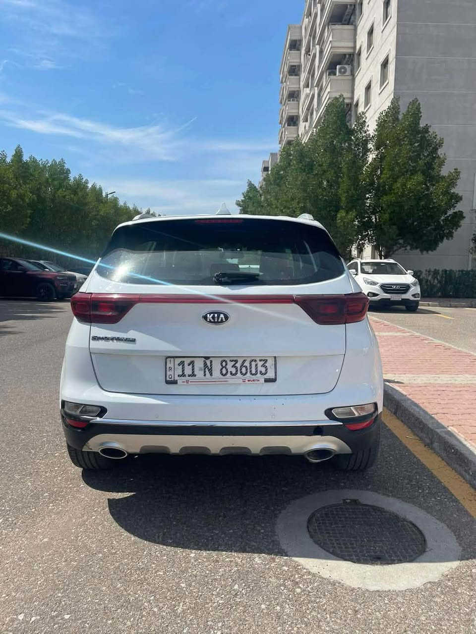 السلام عليكم 
سبورتج ٢٠٢٠
رقم بغداد انكليزي 
مكانها ديوانيه
غير مكفوله
السعر ١٦٠ وبيها مجال
رقم صاحب السياره
 ‭٠٧٨٢ ٣٠٧ ٥٧٦٧‬
اني مكلف بلنشر فقط .........
