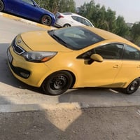 كيا ريو 2014 وارد امريكي حادثه مثل ماموضح بل سونار الباب الخلفي وشويه ...