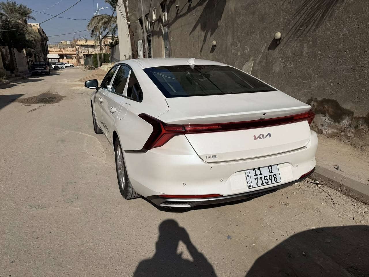 السلام عليكم ورحمة الله

للبيع موديل 2023 غاز فقط K8

كفاله عامه 

ماشيه 53

تبريد كشنات + تدفئه وتدفئه ستيرن

كشن كهربائي + تدليك مساج

بصمه تشغيل عن بعد مري ترحيب اناره عند الاقتراب

سياره فول  مواصفات رادار تثبيت مسار مانع تصادم ذكي 

رادار جانبي وخلفي وقياده اليه 

عنوان السياره السماوه

 السعر 218

***********
