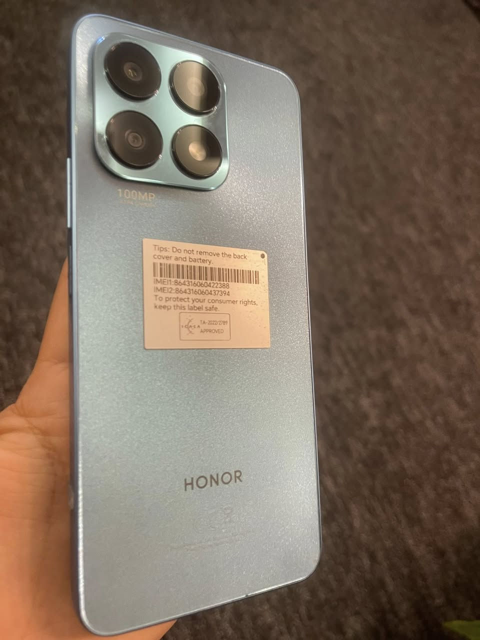 موبايل للبيعHONR;X8a


**إذا كنت صاحب هذا الإعلان وتريد حذفه لأي سبب، رجاءا أرسل رسالة إلى الدعم الفني**