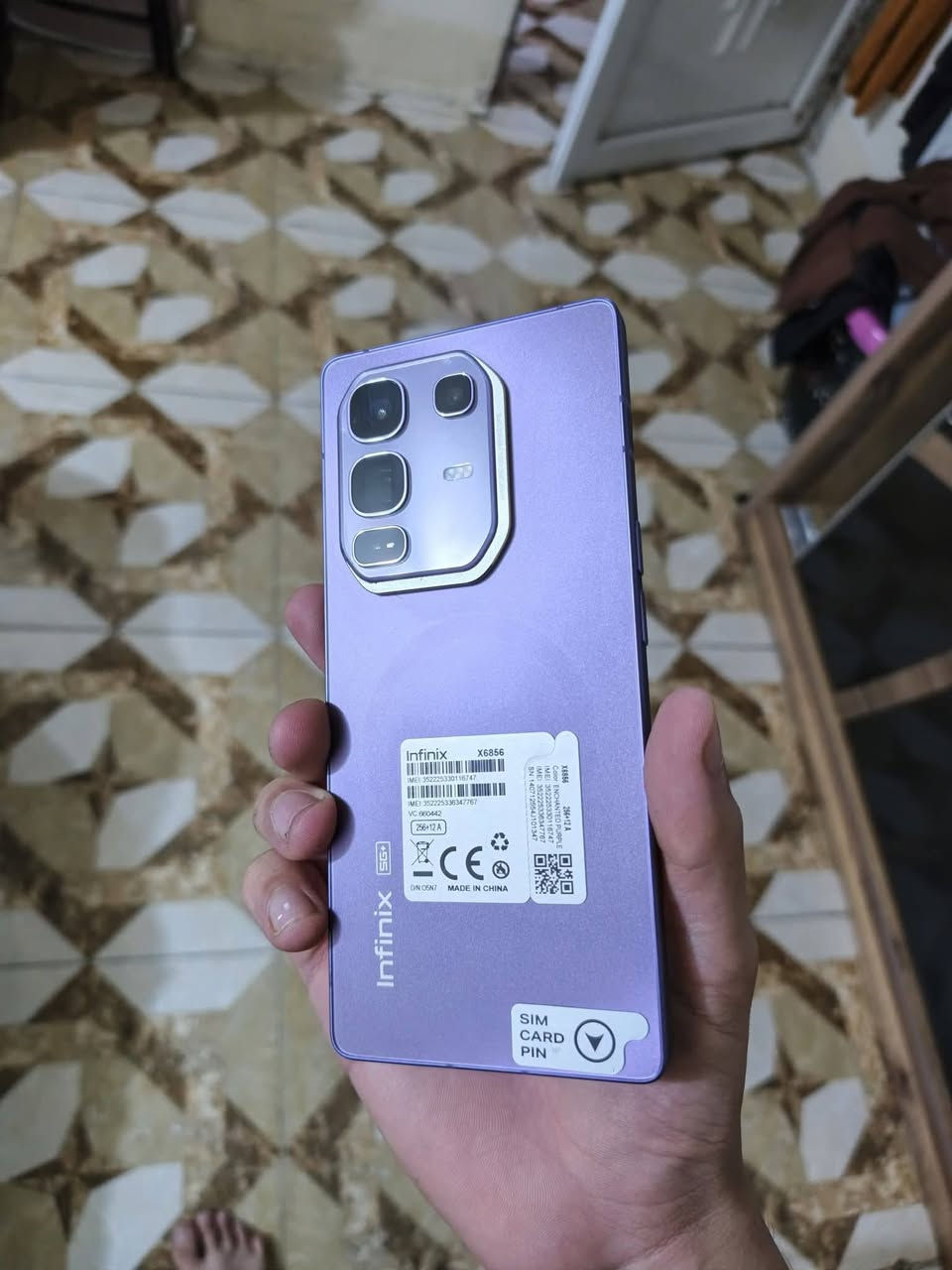 انتبه للمنشور ابوس راسك pro +++
انفنكس مستخدم اشهر قليلة بعده بالضمان
نوت،50 برو بلس.... مو العادي شباب انتبه هذا نسخه برو بلاس 

ذاكره 256... رام 24

شاخن 100 واط... وايرليس 50 واط 

معالج دايمنستي 8350

كاميرا من سوني زوووم 100x

360 الف دينار.... شامل توصيل

بيع فقط للتواصل ***********
