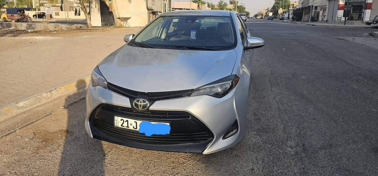 كورلا ٢٠١٨ رقم سليمانية سنوية لحد ٢٠٢٨ بيها بطاقة بنزين  بيها ثلاث قطع بارد وبونيد مبدل السعر ١٣٣ وبيها مجال اتصال على رقم ***********
