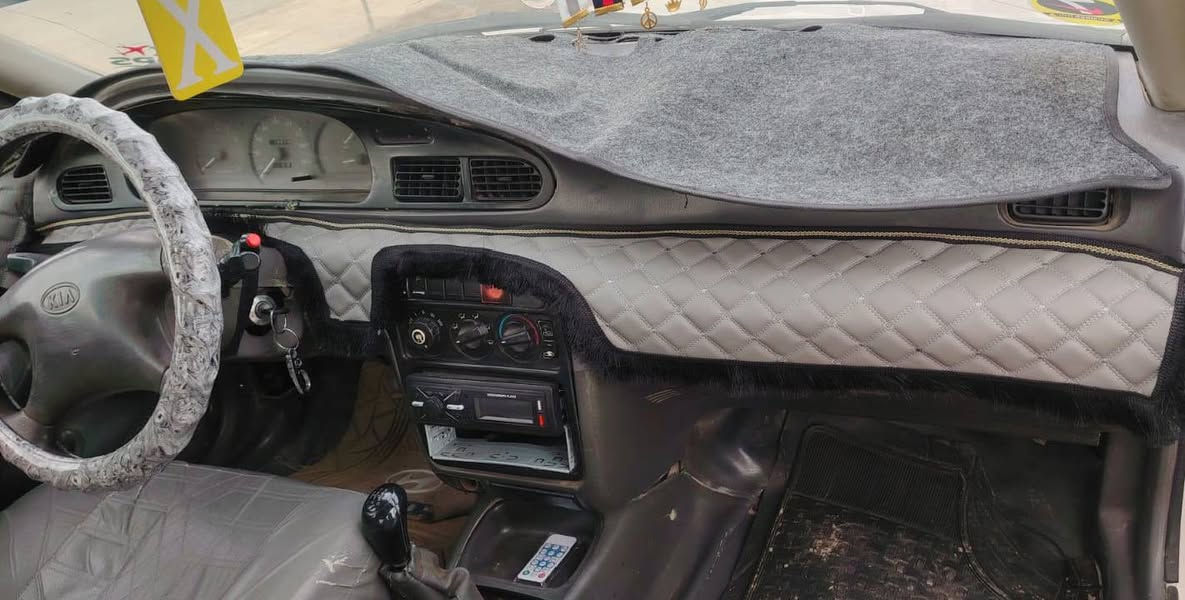 كيا سيفيا موديل ١٩٩٥
هزه وسنويه جديده رقم الانكليزي 
مصبوغة حزام 
مكينه مسكر جديدة 
صدرها نضيف 
مكاني ديالى بعقوبة كنعان 
معروضه ٣٥ وبيها مجال حك جيتك 
استفسار أتصل***********
