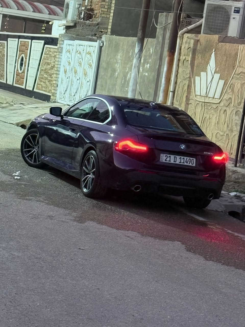 سعرر :- $270 ورقه 

Bmw 2- Series 230i Coùpe - 2022 / جديد💥😍 

Tell :- 📞 ‭0771 606 0616‬

اللون: Thundernight Metallic (بنفسجي مميز)

الفئه :- 2Series - 230i .
الموديل :- 2022 .
المحرك :-  i4 2.0L TurboCharge 255Hp 🚀 .
النوع دفع :- دفع خلفي .
الناقل حركات :-  اوتو 8 نمر .
بجم كبس بدون دواخل .
صور حادث موجود 
جاملغ تخريب بدون حادث باعتبار سرقة والقمارة من الخلف بيها صبغ موجود بالمنشور 

رقم سليمانية

المواصفات :- 
قتحة سقف سلايد
بصمة تشغيل
بصمة ابواب
اناره داخليه  7 الوان
رادار امامي (تحذير من الاصطدام)
رادار خط مسار 
كشنات جلد
ستيرن هيتر 
كشن خزن ميموري
كشنات هيتر امامي
شفتات ستيرن 
تحكمات استيرن 
(Navigation System)
تبريد مركزي
شاشة كبيرة لمس+ كاميرا
Andriod Auto
Apple Car Play
اوتو ستارت Auto Start
اوتو ستوب Auto Stop
DriveMode :- Eco Pro - Comfort - Sport 
اوتو هولد Auto Hold
هاند بريك بصمة
منافذ AUX+USB
وبقية المواصفات المعروفة
HeadLight - LED Digital - Xzenon

-السيارة كلش جديدة والصور ضالمتها بالحقيقة بعد احلى
