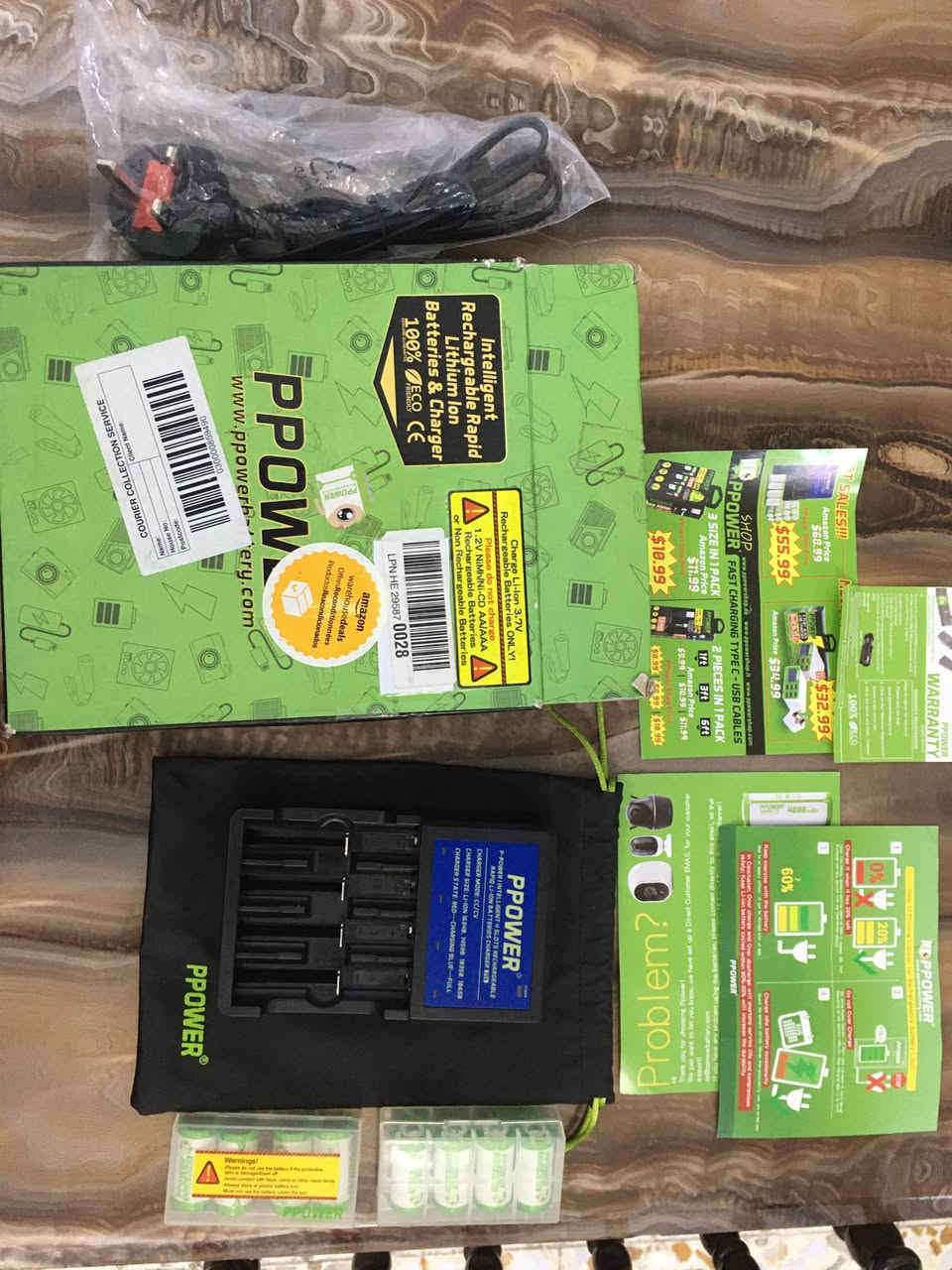 شاحن بطاريات لثيوم مع 8 بطاريات 
3.7 فولت 700ma
سعر 25الف
يوجد توصيل


**إذا كنت صاحب هذا الإعلان وتريد حذفه لأي سبب، رجاءا أرسل رسالة إلى الدعم الفني**