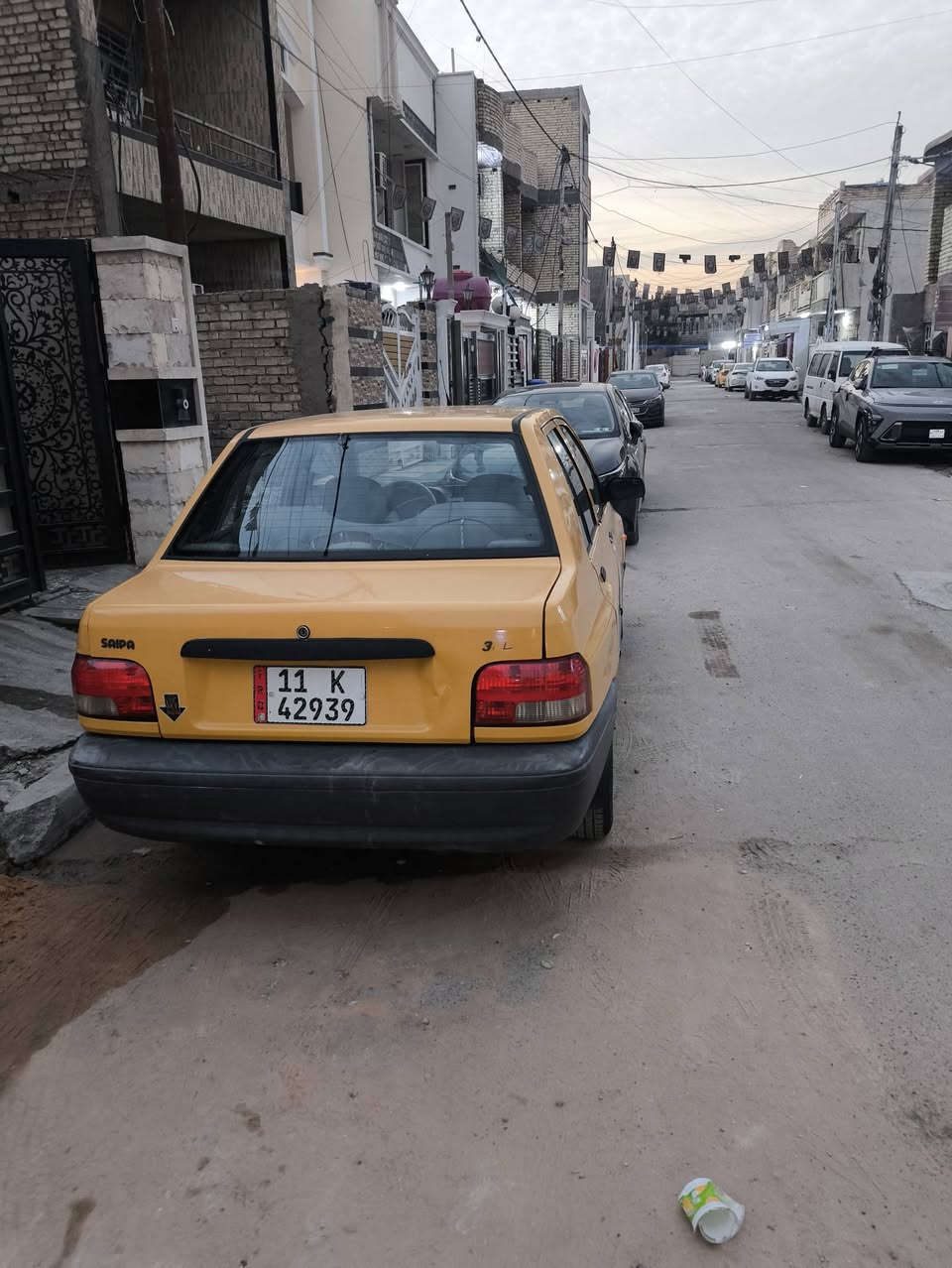 السلام عليكم سايبا موديل ١٧ نظيفه تدفئه تبريد شغال تخم تاير جديد صارله اسبوع باتري جديد صدر جديد سياره خير من الله ممشتغله تكسي مكاني شهداء البياع السعر ٤٢
***********
