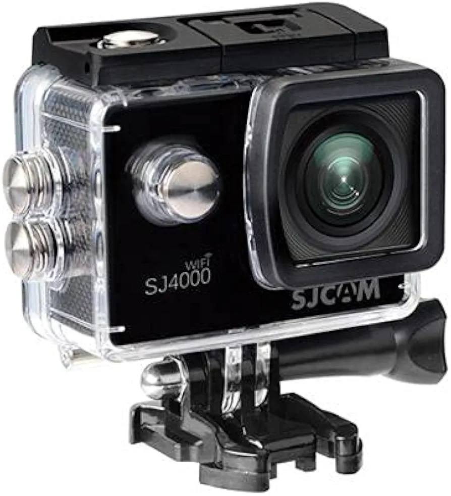 هذه كاميرا أكشن SJCAM SJ4000 Wi-Fi. 
تسجيل فيديو عالي الدقة بالكامل 1080 بكسل بمعدل 30 إطارًا في الثانية.
مستشعر بدقة 12 ميجابكسل للصور الثابتة.
مقاومة للماء حتى عمق 30 مترًا عند استخدامها مع العلبة المرفقة.
تتميز بشاشة LCD مقاس 2.0 بوصة وكونها صغيرة الحجم.
تدعم بطاقات ذاكرة Micro SD حتى 32 جيجابايت


**إذا كنت صاحب هذا الإعلان وتريد حذفه لأي سبب، رجاءا أرسل رسالة إلى الدعم الفني**