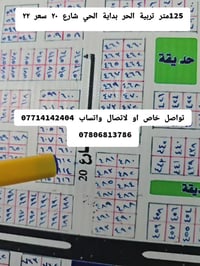 ١٢٥م • تربية الحر • سعر مناسب