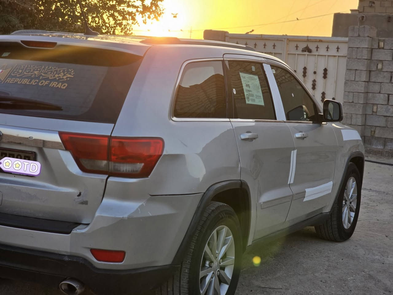 جيب شيروكي 2013 (حاويه كفاله من كص)
سياره فول مواصفات جاهزه ع اخير حبايه متومه رقم شمالي شرط الحاسبه للبيع او مراوس 

سعر 88 وبيه مجال بسيط للشراي يتصل ويدلل العنوان ناصريه قضاء النصر 

***********
