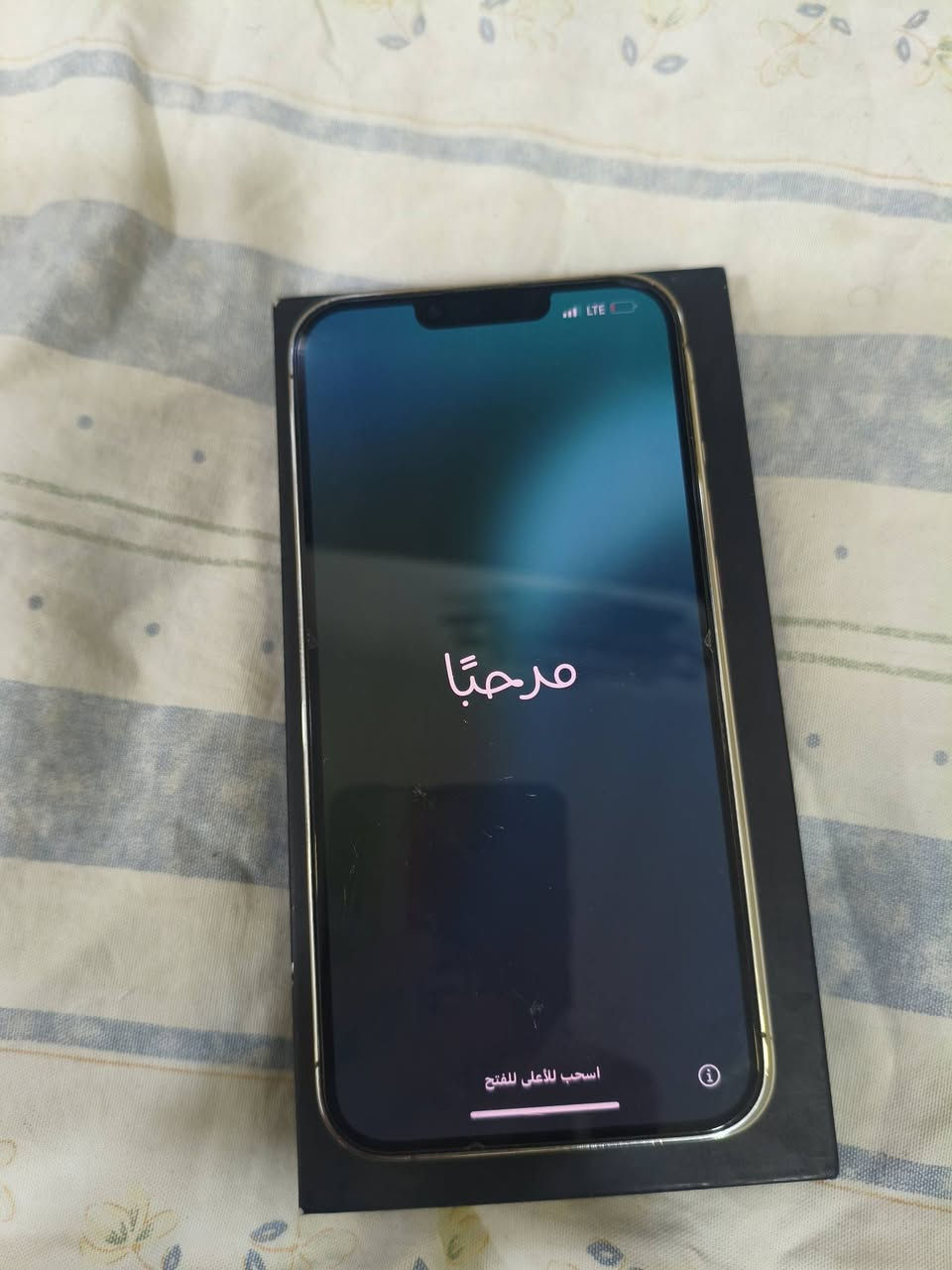 ايفون13برو ماكس امريكي بطارية 78 لون ذهبي مكفول من الفتح سعر680وبي مجال للاستفسار ***********
