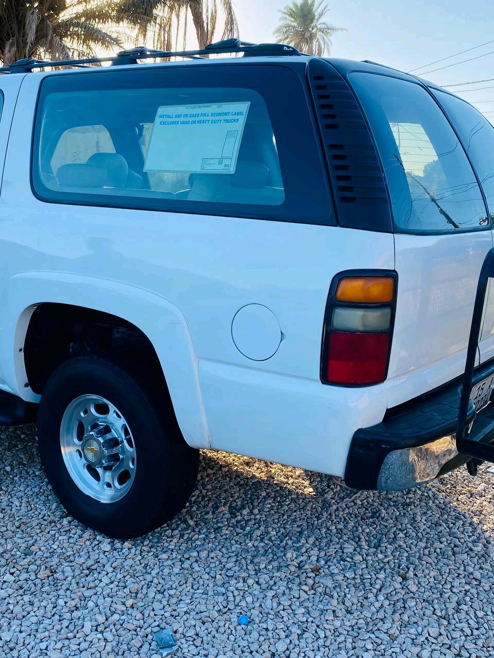 شوفرليت_تاهو مديل 2000 لون ابيض سياره ما قاصره كير مكينه حداديه اكسن تبريد كفاله مشروع وطني سياره جديده بمعنه الكلمه 
مكانها نجف 