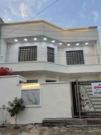 للبيع دار حديث 200 متر سند 25  الواجهة 10 نزال 20 طابقين يحتوي على 5 غ...