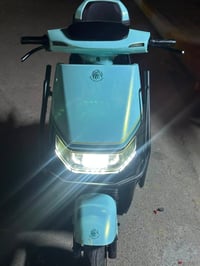 دراجه شحن تيسلا بيها نضام بك دراجه نضيفه كلش تمشي فوك ١٢٠ فول مواصفات ...