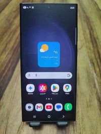 اس 23 الترا أمريكي ذاكرة 256  لون اسود نظافة عالية  يشغل شريحة عادية و...