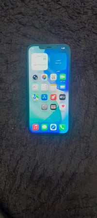 ايفون 12 برو ماكس ذاكرة ٢٥٦ الجهاز نظيف كلش بيه عطل wifi يعني يكنك انت...