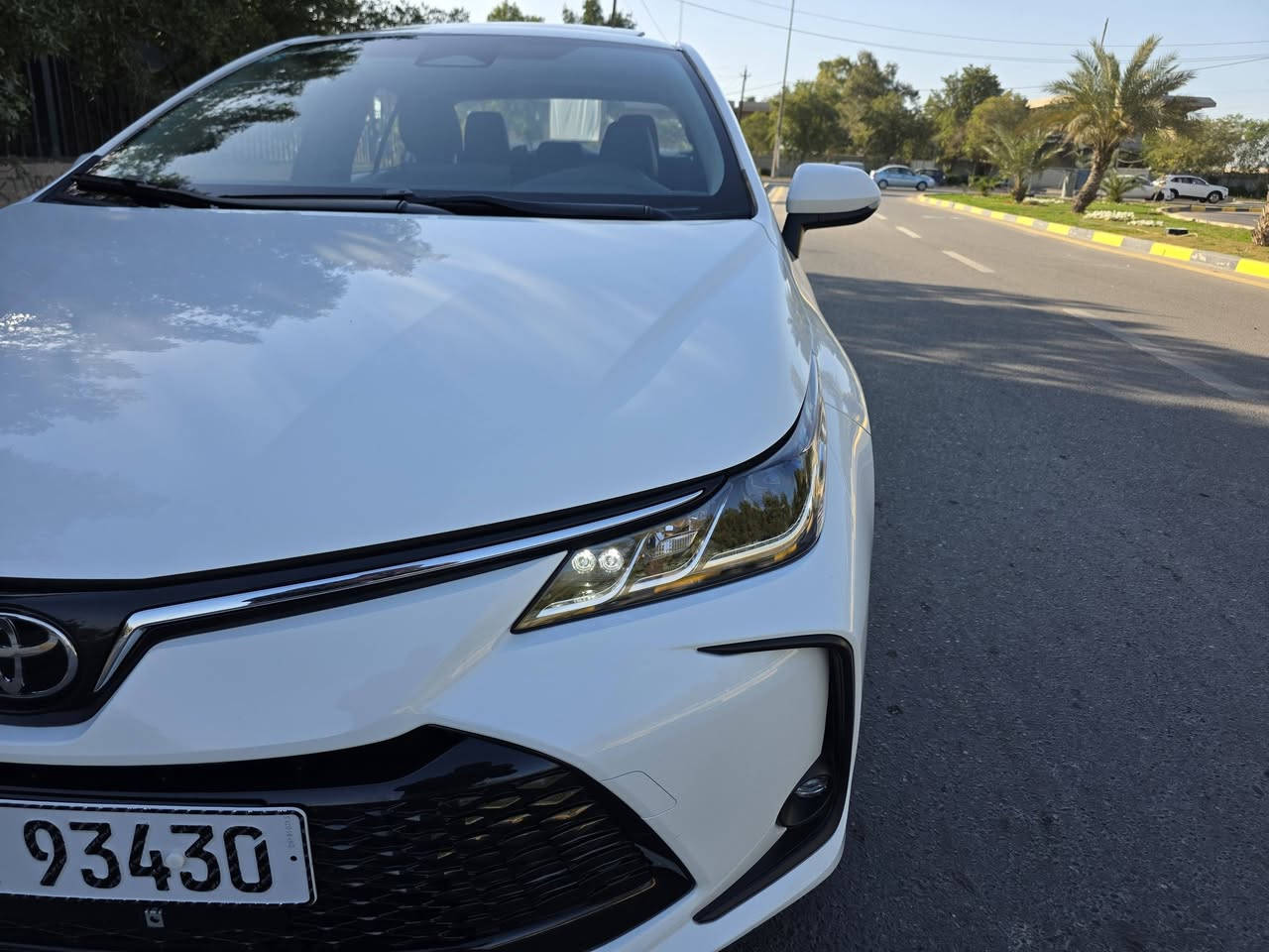 السلام عليكم كورله شكل الخليجي موديل 2025 ماشيه 6 الاف بيه بارد ربع الباب السايق الباقي مكفول كفاله عامه فول مواصفات فتحة شاشة حساسات تحكمات ستيرن شاشه كامره اشاير بلمري لايتات زنون السياره عله وضعيه الشركه تبريد قطعتين خلفي كشنات جلد اسود السعر 150 للاتصال ***********
