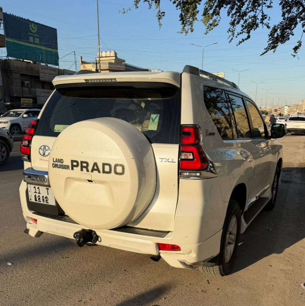 برادو 2018 ساز TX.L
مكفوله كفاله عامه رقم بغداد  
ماشيه ١٠٠
المواصفات 
سلايت 
بصمه 
دبل تانكي 
٣قطع تبريد 
٧راكب 
حساسات 
كامره
مكانه بغداد زيونه 
للاتصال***********
