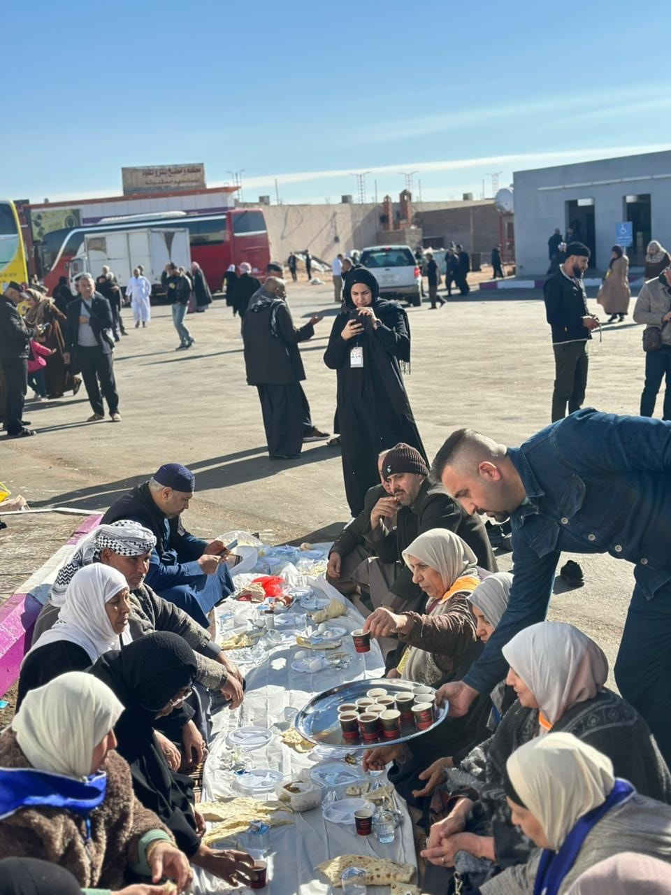 #خدمتكم_تسعدنا_وشرف_لنا 
وجبة الإفطار معتمرينا الأعزاء ( رحله شهر رجب ) في استراحة #حائل  طريق المدينه المنورة متوجهين إلى مدينة الحبيب المصطفى صلى الله عليه وسلم 

بادارة خادم ضيوف الرحمن
المتعهد #الحاج_براء_حسن_ذياب 
————————————————
كونوا معنا في رحلتنا القادمة (جوا✈️ - برا 🚃)
👈👈 ( عمره شهر رجب ) 👉👉
بسعر مميز شامل كافـة الخدمات
👈👈 بتاريخ 10 / 1 / 2026
✅السكن في المدينه المنورة في المنطقه المركزية فندق (4 نجوم) 
✅السكن في مكة المكرمة فندق 4 نجوم قريب من الحرم
✅ وجبات طعام طيله فتره الاقامه  
✅جميع مزارات مكه المكرمه والمدينه المنورة.
✅ارشاد ومحاضرات دينيه ✅
————————————————
للحجز والاستفسار مراجعة المكتب أو مراسلتنا ع الواتس اب وتلكرام 
1️⃣ ديالى - المقدادية- حي المعلمين - مقابل الجامع 
***********- ***********☎️
