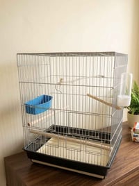 قفص طيور • حجم كبير • ويا اكل وشرب