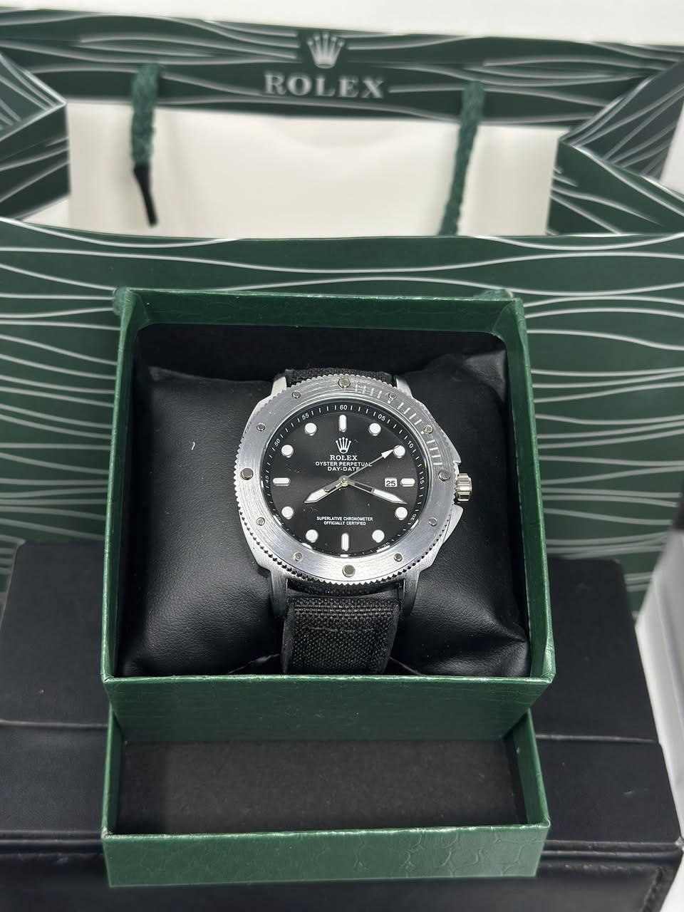 تصفية ساعات رولكس منفذ تاريخ 📆 مقاوم للماء أميال لامينوس مضيئة
مع البوكس الرولكس وعلاگة رولكس 

سعر القطعة 15 
واذا كمية بيها مجال 

تصفية مخازن


**إذا كنت صاحب هذا الإعلان وتريد حذفه لأي سبب، رجاءا أرسل رسالة إلى الدعم الفني**