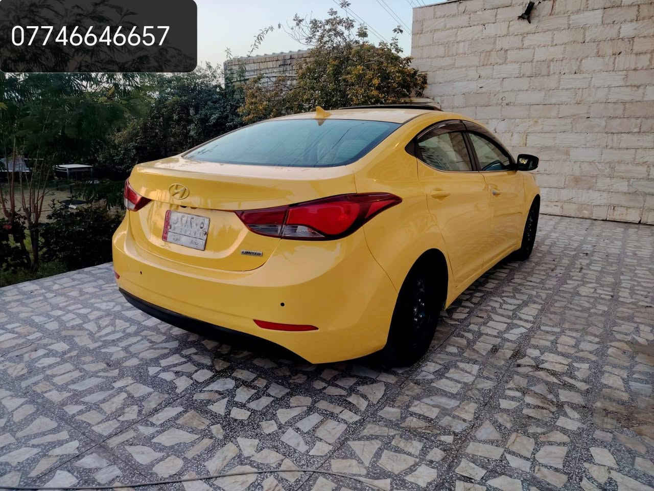 السلام عليكم عندي النترا ٢٠١٥ حادث قبغ جنطة والباقي كلة ليبل واحد مكفولة كير ومحرك نضيفات جدآ تخم تاير فتحة سلايت تحكم ستيرن محرك ١٨٠٠ رقم بغداد مكاني بغداد حي العامل مقابيل كلية الرشيد رايدهة ١٠٥ ورقة رقم الهاتف ***********
