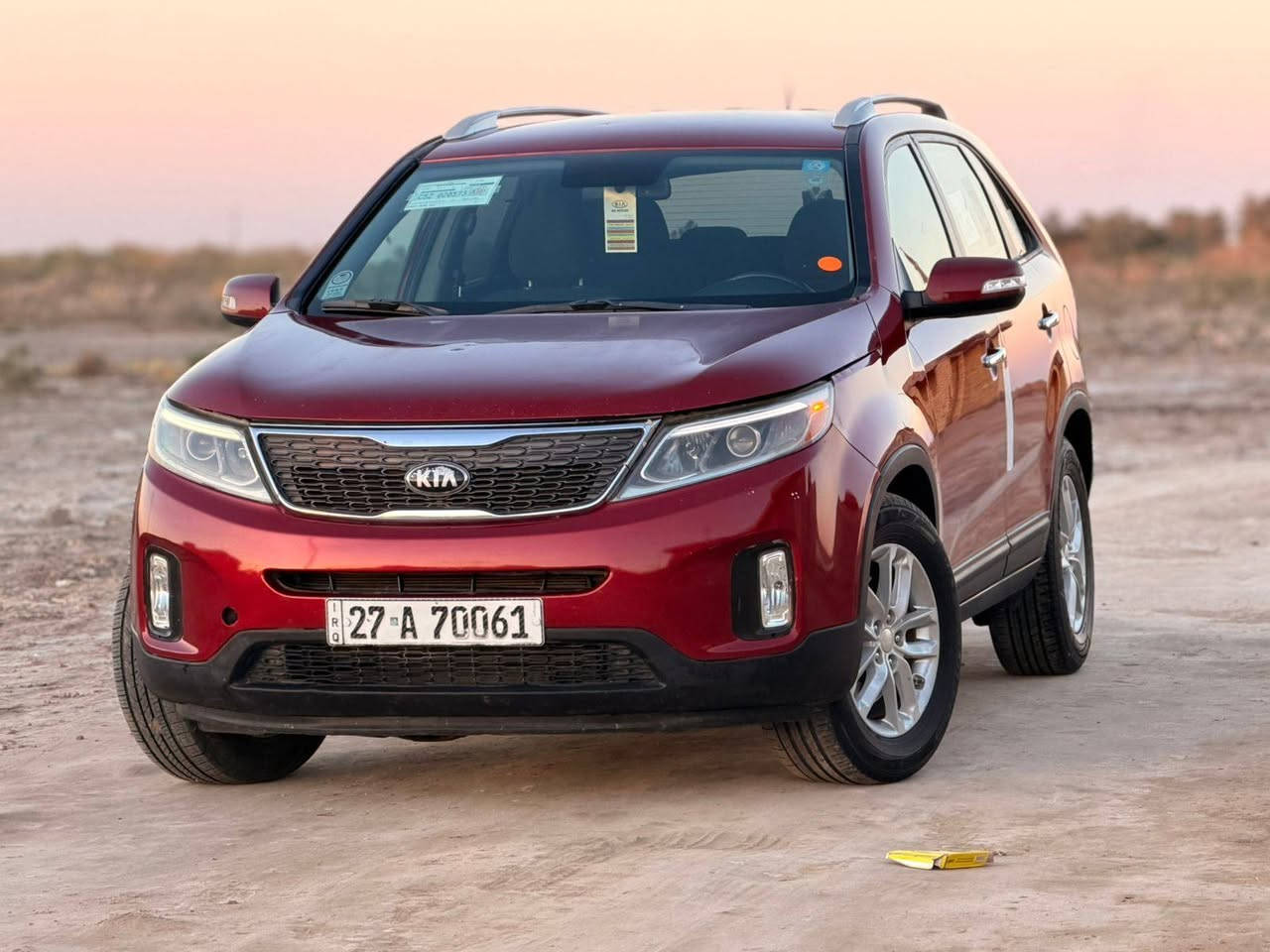 سلام عليكم للبيع سورنتو 2015 وارد امريكي رقم ذي قار الدولي ضررها بنيد وجاملغ الخلفي صبغ فقط بدون  تبديل السياره جديده وجاهزه للاخير
المواصفات 

7راكب 4سلندر 

شاشه كبيراه 

إشاير بالمري 

كامره تحكم جيهتين 

تبريد خلفي 

كير مكينه حداده تخم تاير كفاله اسعر 148 وبيها مجال للشراي مكان السياره الناصريه اي استفسار ***********
