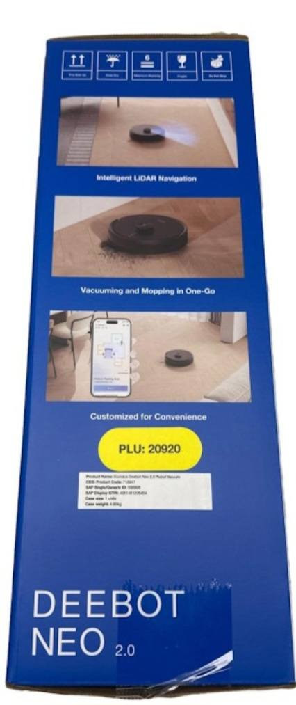 مكنسة Ecovacs DEEBOT NEO 2.0:
المميزات الرئيسية
تعد هذه المكنسة ترقية للإصدار الأصلي، وتتميز بقدرات تنظيف ذكية تشمل:
قوة شفط 5000 باسكال: توفر قوة شفط عالية للتعامل مع الغبار، الفتات، وشعر الحيوانات الأليفة.
وظيفة مزدوجة (كنس ومسح): تقوم بالمكنسة بالكنس والمسح في وقت واحد، مع خاصية التعرف التلقائي على السجاد لتجنب تبلله وزيادة قوة الشفط عند تنظيفه.
نظام ملاحة LiDAR: يستخدم تقنية Smart Navi 3.0 LDS لرسم خرائط دقيقة للمنزل وتخطيط أفضل مسار للتنظيف في الوقت الفعلي.
بطارية قوية: سعة 5200 مللي أمبير توفر مدة تشغيل تصل إلى 180 دقيقة بشحنة واحدة.
تحكم ذكي: يمكن التحكم بها عبر تطبيق ECOVACS HOME، كما تدعم الأوامر الصوتية من خلال Google Assistant وAmazon Alexa. بغداد, العراق


**إذا كنت صاحب هذا الإعلان وتريد حذفه لأي سبب، رجاءا أرسل رسالة إلى الدعم الفني**