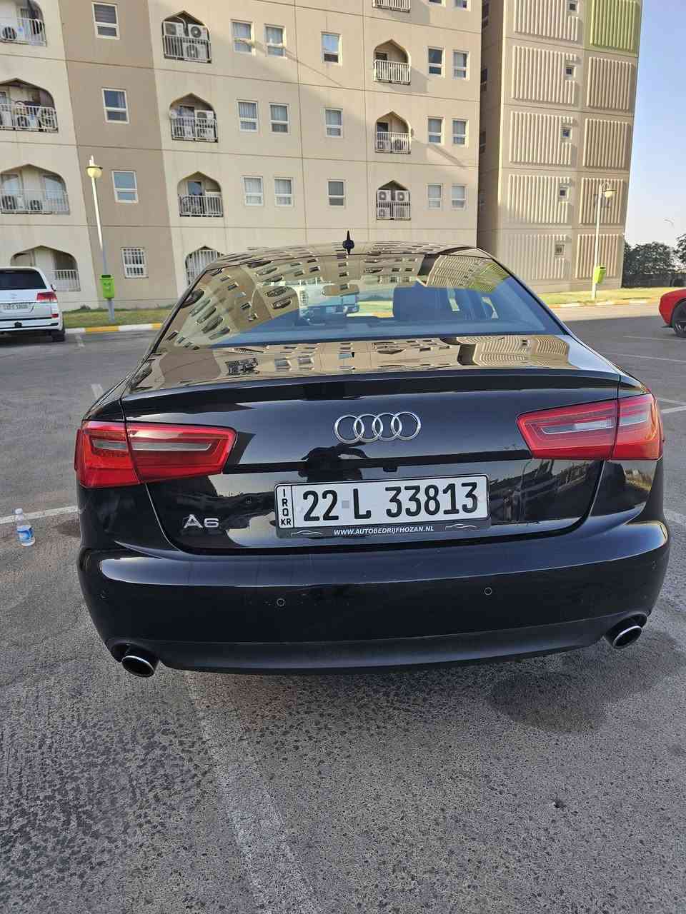 اودي A6 موديل 2014 محرك 2000 تيربو الأقتصادي مواصفاتها اشاير بالمري تبريد 3 قطع بصمه كشنات كهرباء مع خزن ميموري بيها ٤ قطع صبغ للعلم طخة بسيطة ممشاها 115 الف سيارة حلوة وجديدة واحلى من الصور رقمها اربيل بأسمي هزة جديدة لل27 سنويتها لل31 سيارة مامتعوبة بالعافية الياخذها موقعها بغداد بسماية سعرها 116 وبيها مجال شي بسيط واسف على الأطالة رقمي ***********
