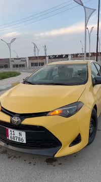 كورلا موديل 2019 سياره. نضيفه حيل ماشيه 100 السياره مناقصه شي  ضرر سيا...