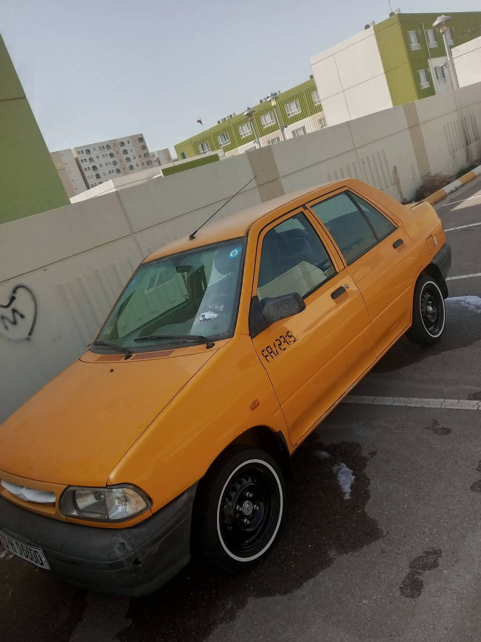 السلام عليكم سايبه للبيع موديل 2018 مكفوله فقط جاملغ امامي مبدل اثر طخه بسيطه شواصي كفاله تخم تاير جدد المكان بغداد بسمايه الاستفسار ***********
