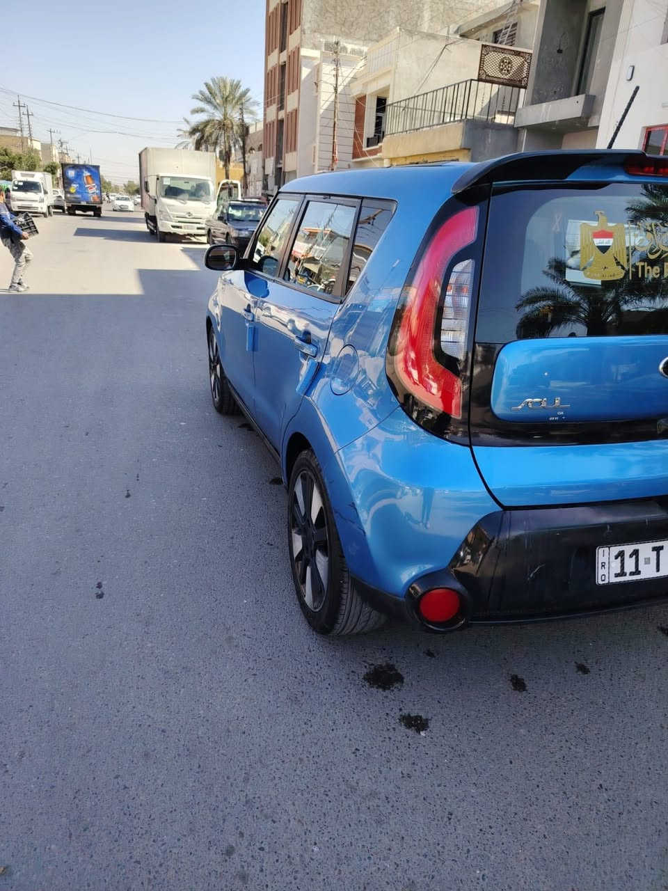 كيا صول 2016 امريكي
لون ازرق 
مكينة 2000
رقم بغداد جديد الانكليزي سنوية 2028
تبريد ثلج
مكينة و كير مكفولة
ب اسمي شرط التحويل ثاني يوم 

مكان سيارة بغداد حي الجهاد 
للاتصال 
***********
