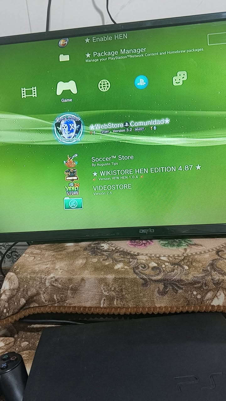 بلي3 ذاكره 320 داخلي وهارد خارجي 320 بي اكثر من 55 لعبه مع جوستكين
ومكاتب يعني اكثر من 5000 لعبه السعر 150 المكان بصرة هارثه دور معمل ورق


**إذا كنت صاحب هذا الإعلان وتريد حذفه لأي سبب، رجاءا أرسل رسالة إلى الدعم الفني**