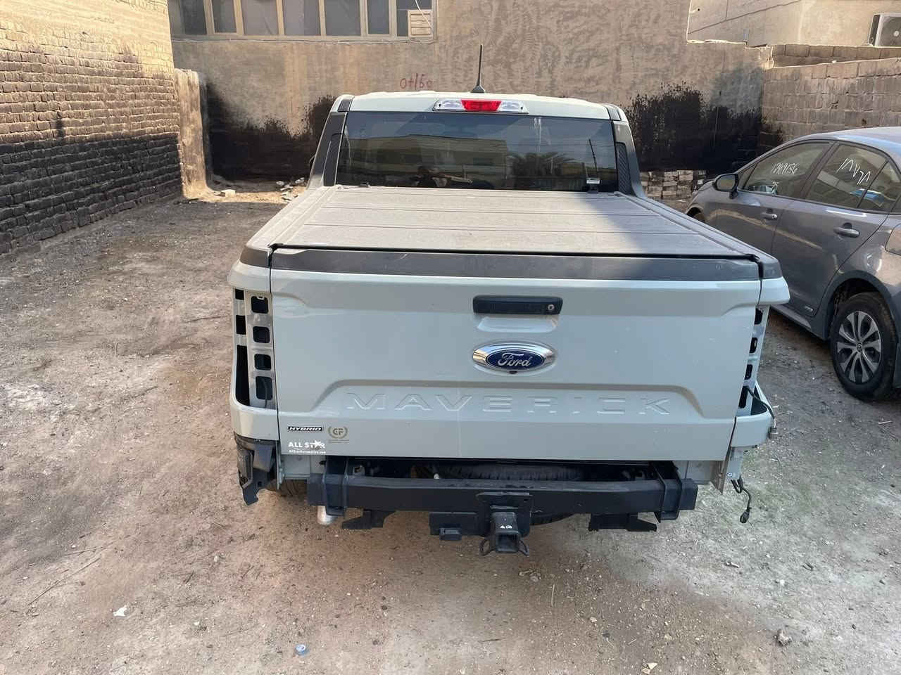 فورد مافرك 2024
لون سمنتي 
مواصفات XLT 
محرك 2500 هايبرد و بانزين  
سياره جديده 
حادثه فقط الجاملغ الخلفي 90%يرجع بارد
 بدون دواخل مكفوله يعني بجم كبس على وضع الشركه 
السعر 177 و بيها مجال بسيط 
للاتصال متوفر وتساب
 ***********
🚨الفلوجة
